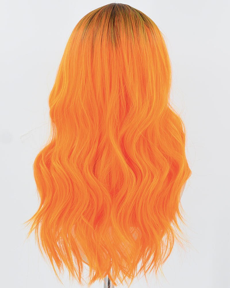 Ombre Orange Synthetic Wig HW640 — view 3