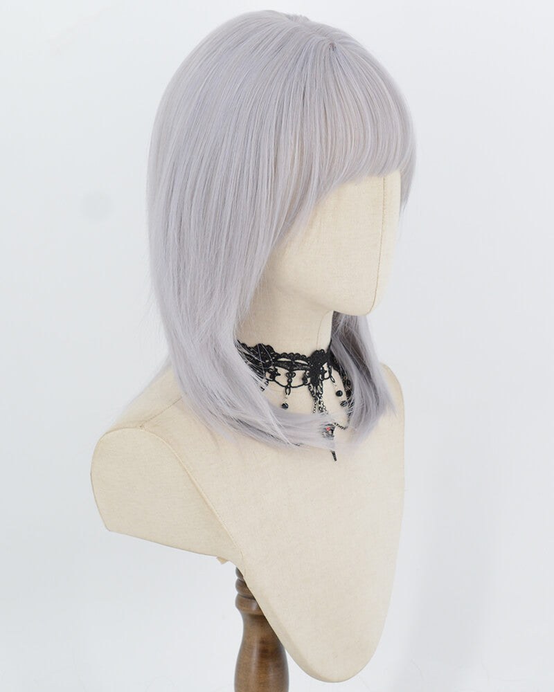 Grey Silver Synthetic Wig HW860 — view 2