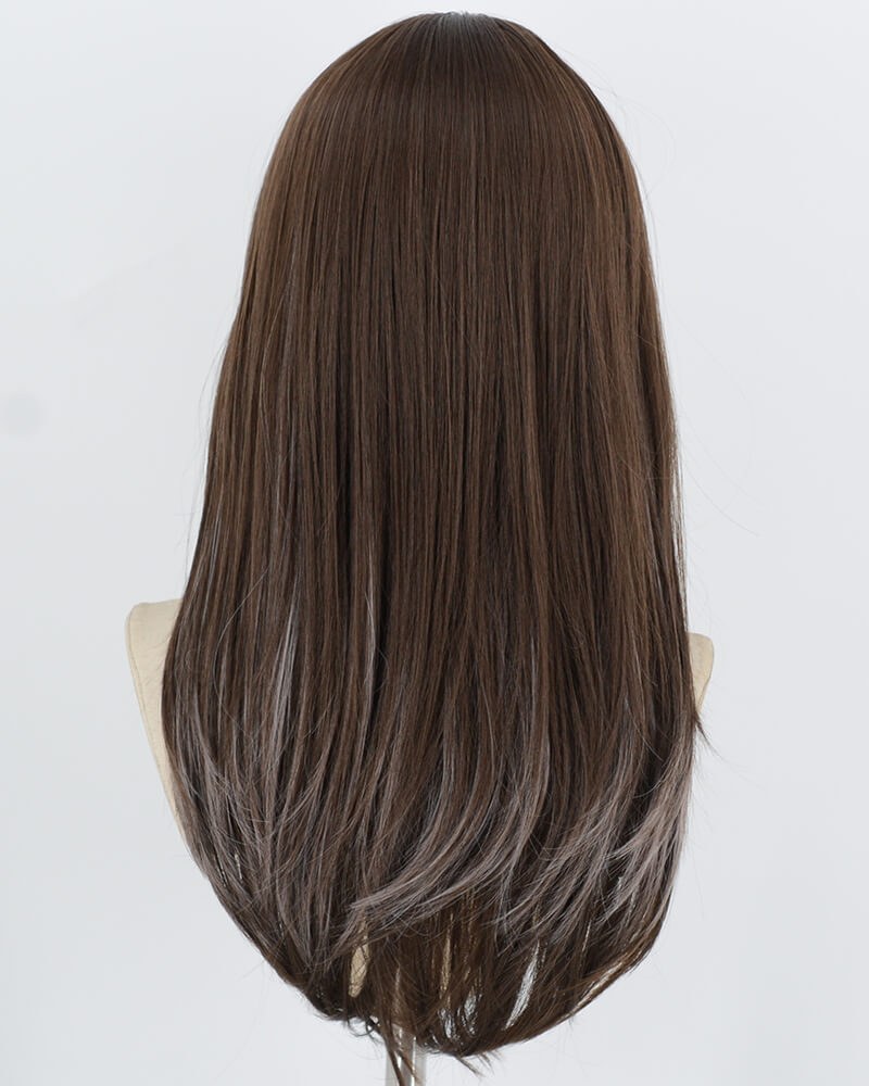 Brown Highlights Blonde Synthetic Wig HW827 — view 3