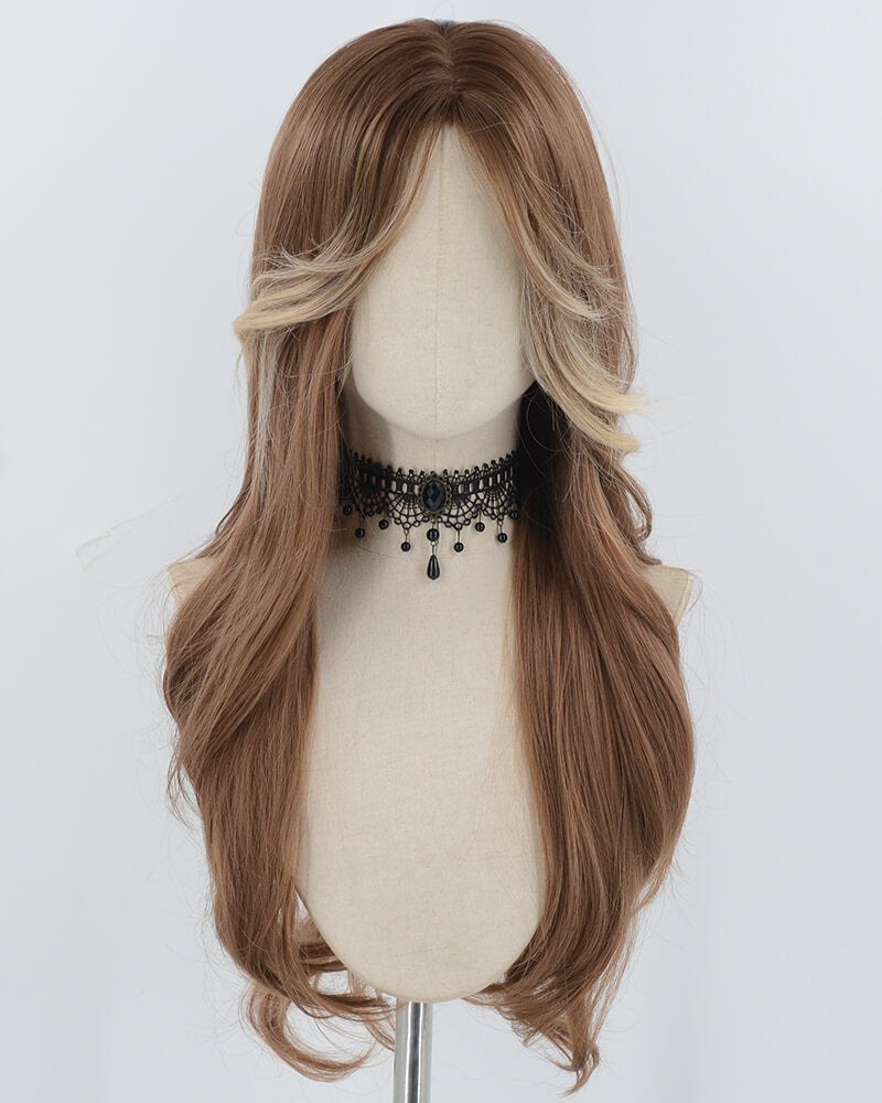 Blonde Brown Synthetic Wig HW738 — view 1
