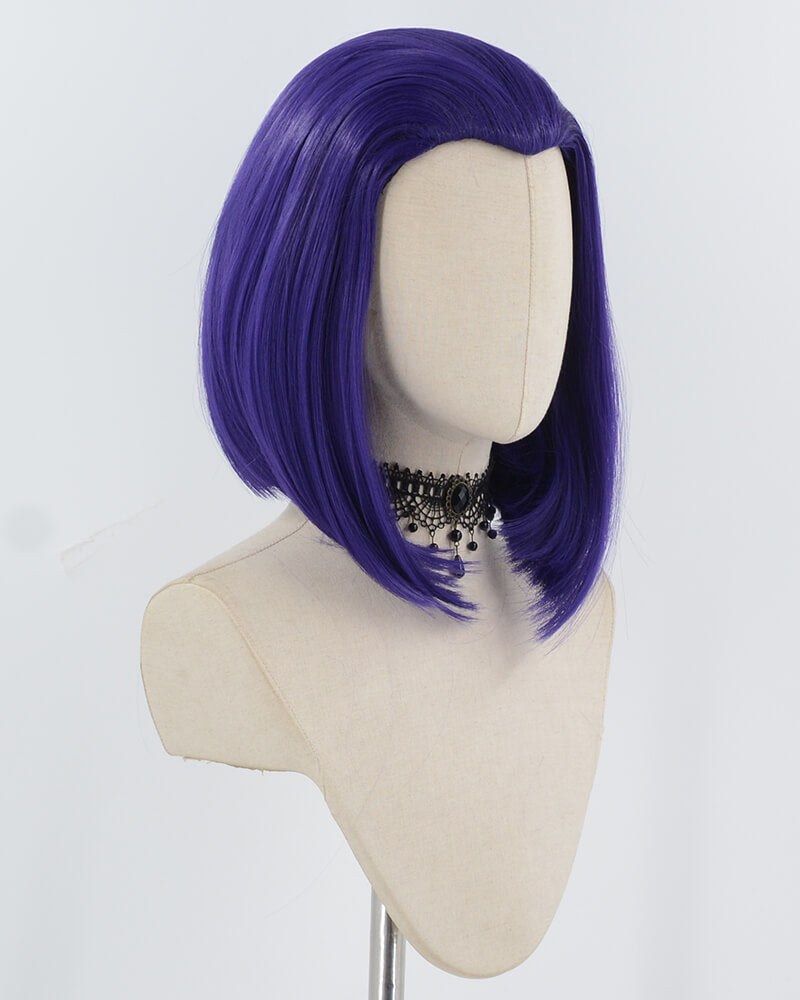 Purple Short Cosplay Synthetic Wig HW734 — view 2