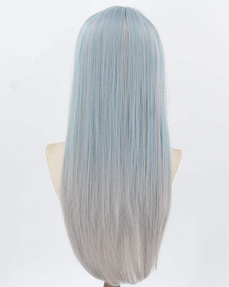 Blue Grey Synthetic Wig HW815 — view 3