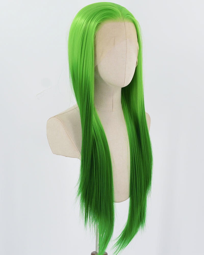 Green Ombre Synthetic Lace Front Wig WW896 — view 2