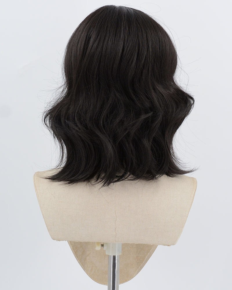 Black Wavy Synthetic Wig HW790 — view 3