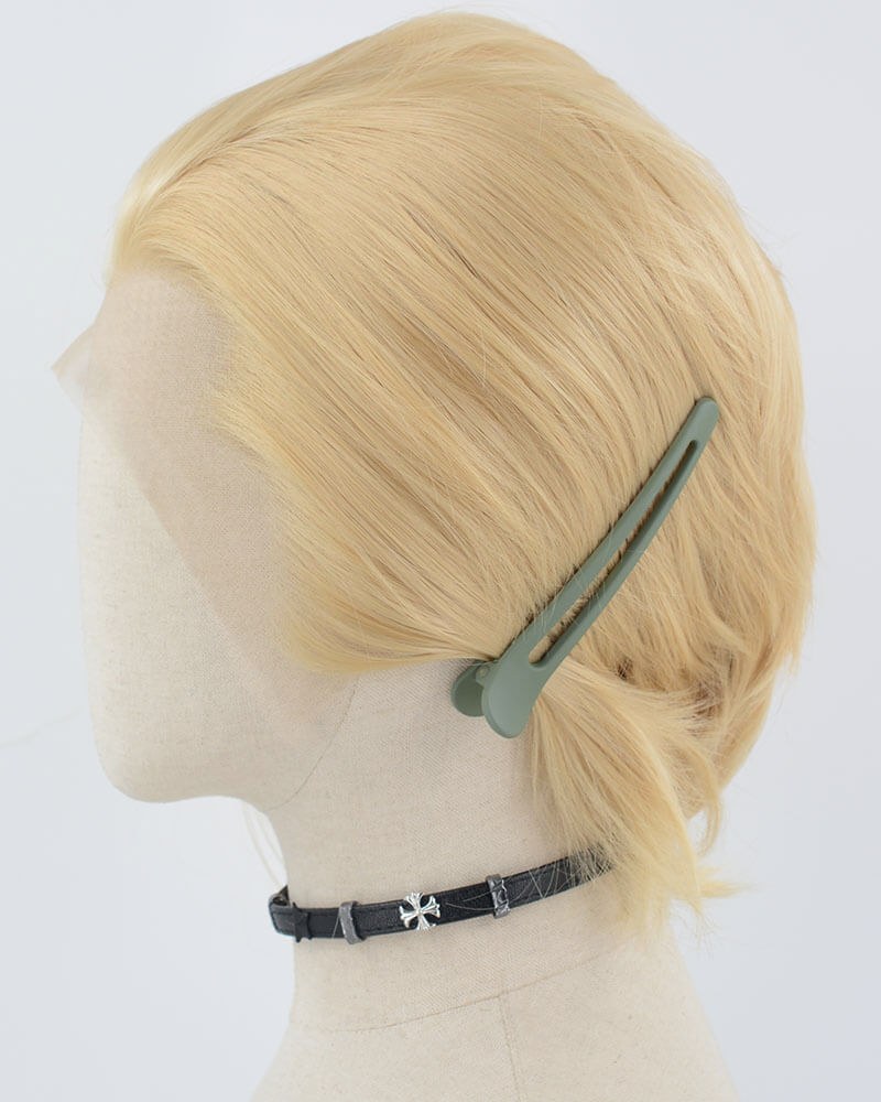 Short Synthetic Lace Front Men's Wig MW047 — view 2