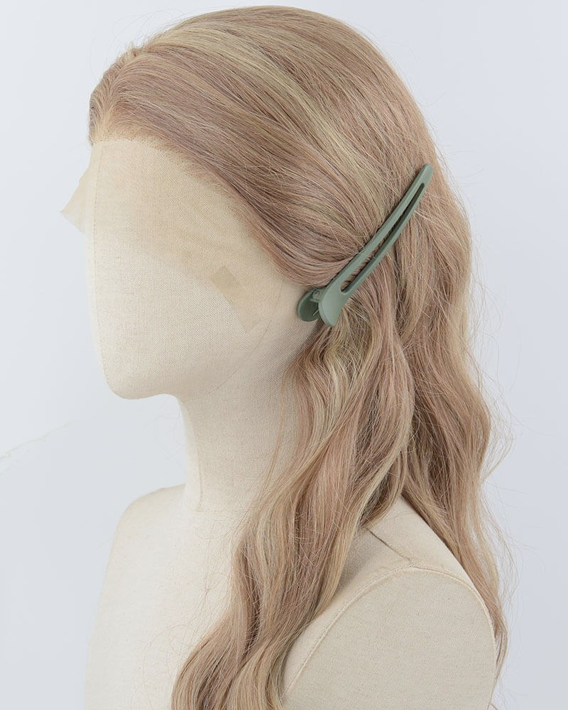 Brown Ombre Blonde Synthetic Lace Front Wig WW950 — view 4