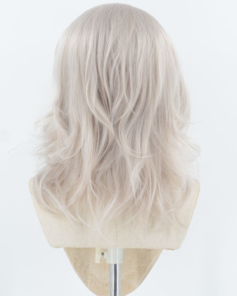 Grey Wavy Synthetic Lace Front Wig WW917 — view 3