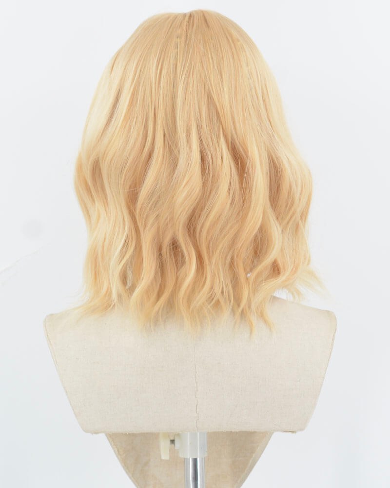 Blonde Short Wavy Synthetic Wig HW761 — view 2