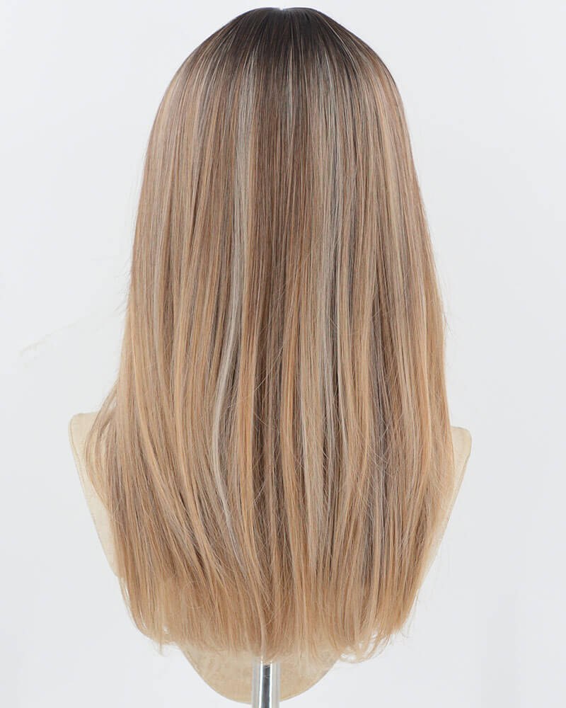 Ombre Brown Synthetic Wig HW680 — view 3