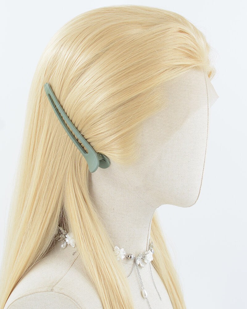 Blonde Straight Synthetic Lace Front Men's Wig MW065 — view 3