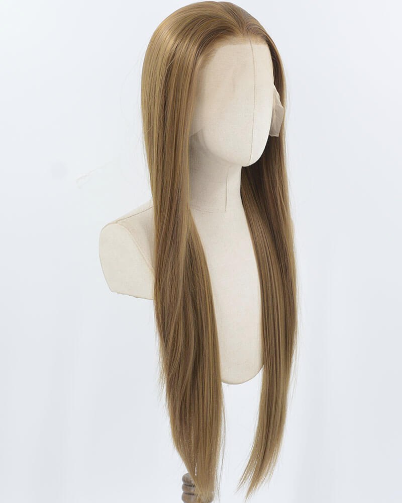 Brown Synthetic Lace Front Wig WW922 — view 2