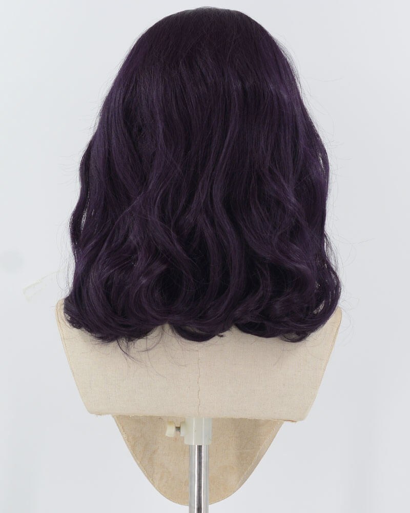 Purple Wavy Synthetic Lace Front Wig WW947 — view 3