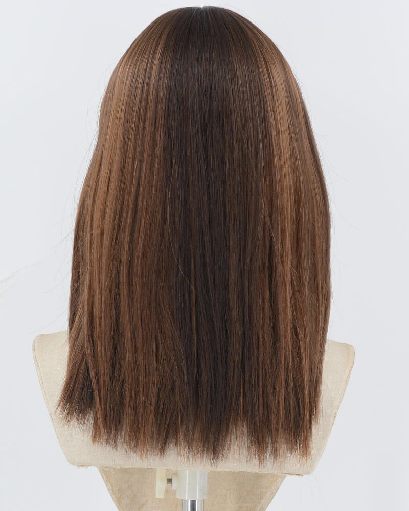 Black Brown Synthetic Wig HW683 — view 3