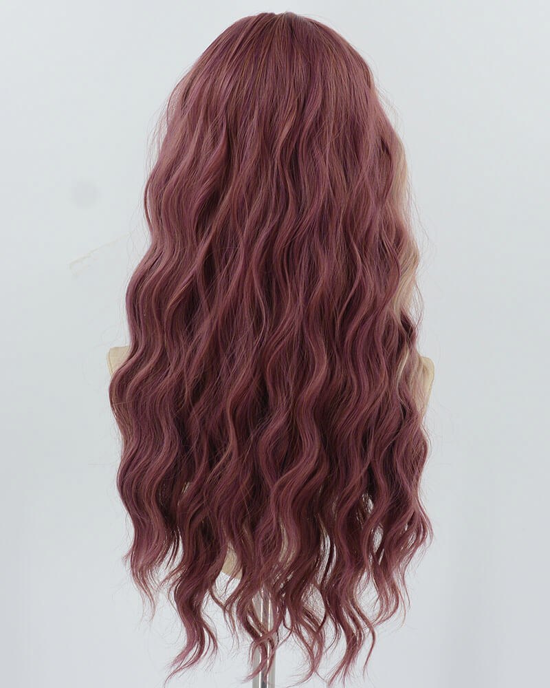 Purple Blonde Synthetic Wig HW654 — view 3