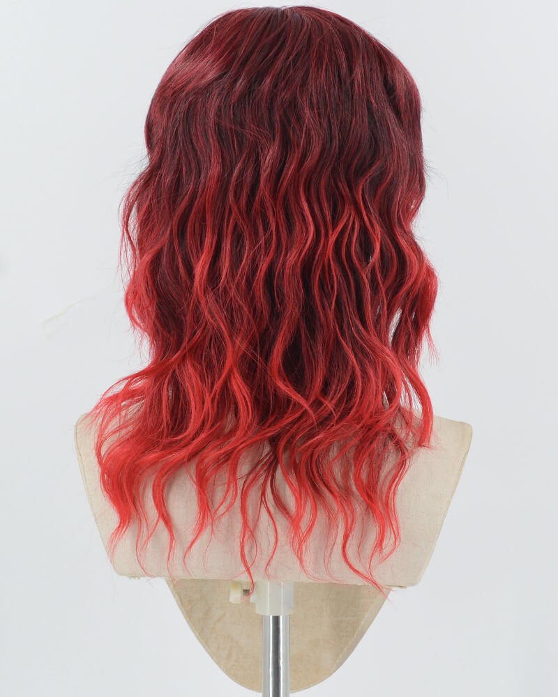 Ombre Red Synthetic Wig HW705 — view 3