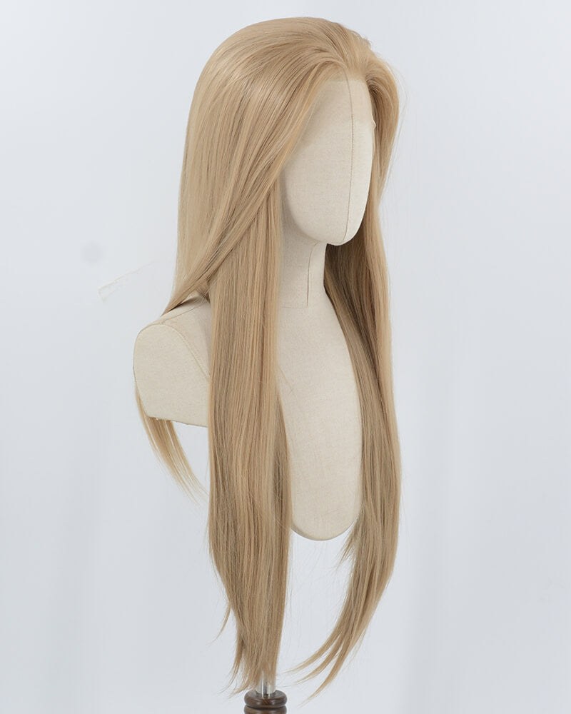 Blonde Long Straight Synthetic Lace Front Wig WW940 — view 2