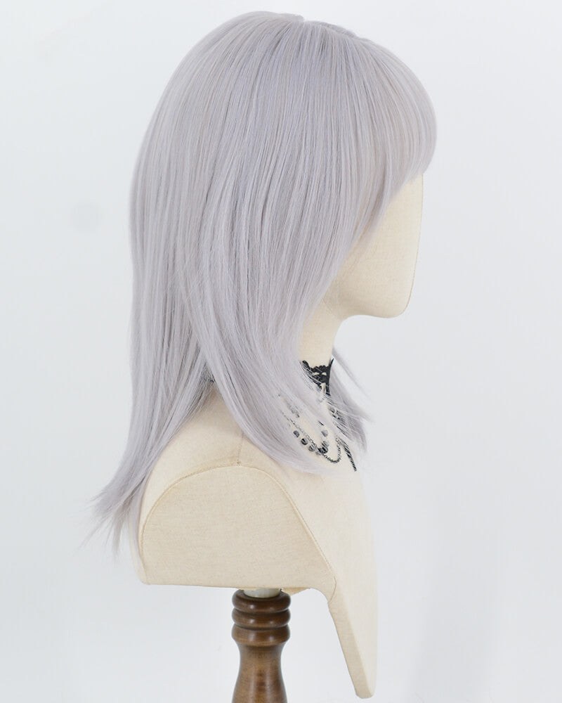 Grey Silver Synthetic Wig HW860 — view 3