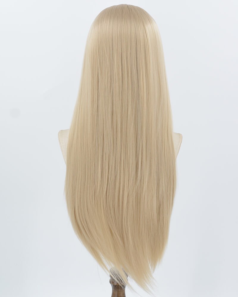 13*6 Blonde Straight Synthetic Lace Front Wig WW1023 — view 3