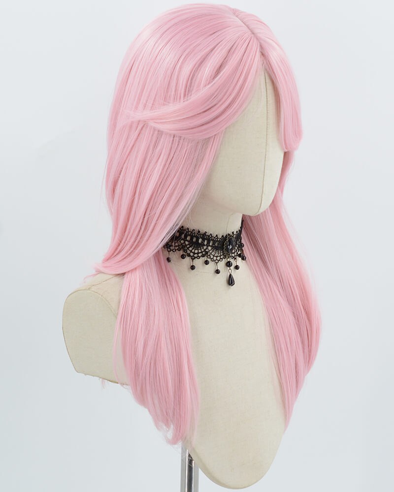 Pink Synthetic Wig HW804 — view 2