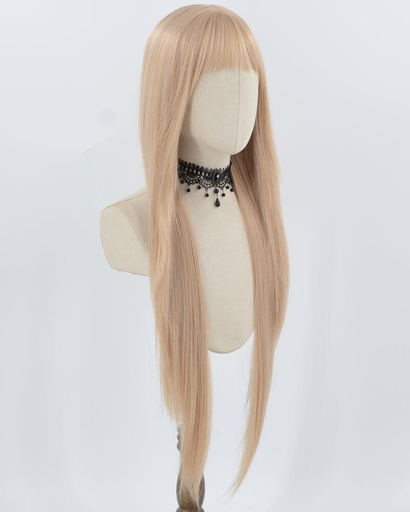 Long Blonde Synthetic Wig HW658 — view 2