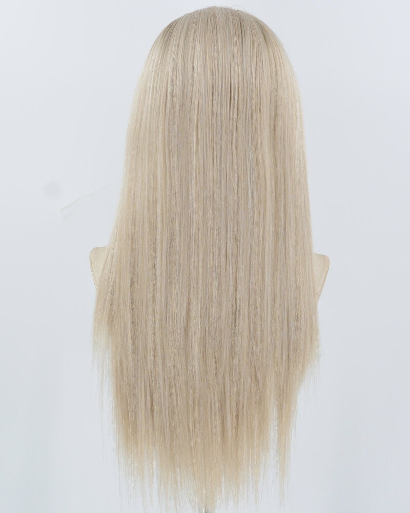 Ombre Ash Blonde Synthetic Lace Front Wig WW928 — view 3