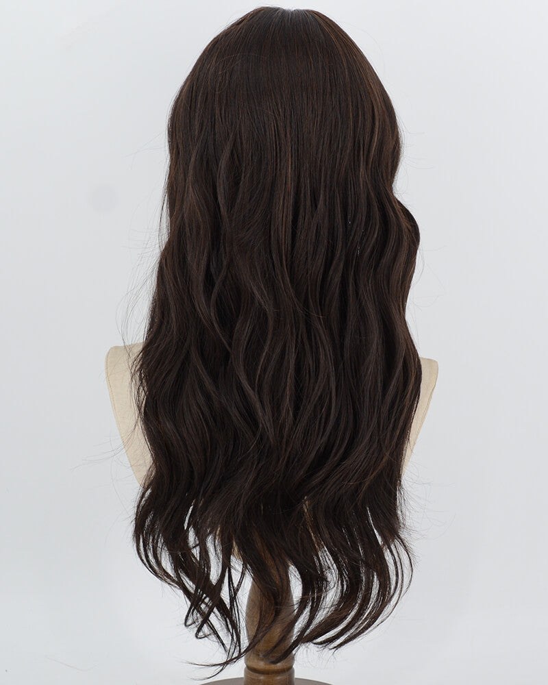 Black Wavy Synthetic Wig HW863 — view 4