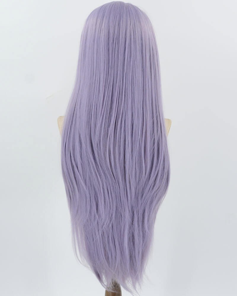 Long Purple Synthetic Lace Front Wig WW904 — view 3