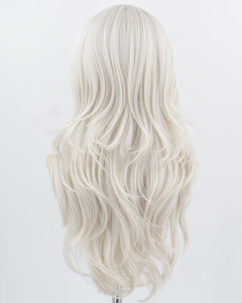 Grey White Synthetic Wig HW771 — view 3