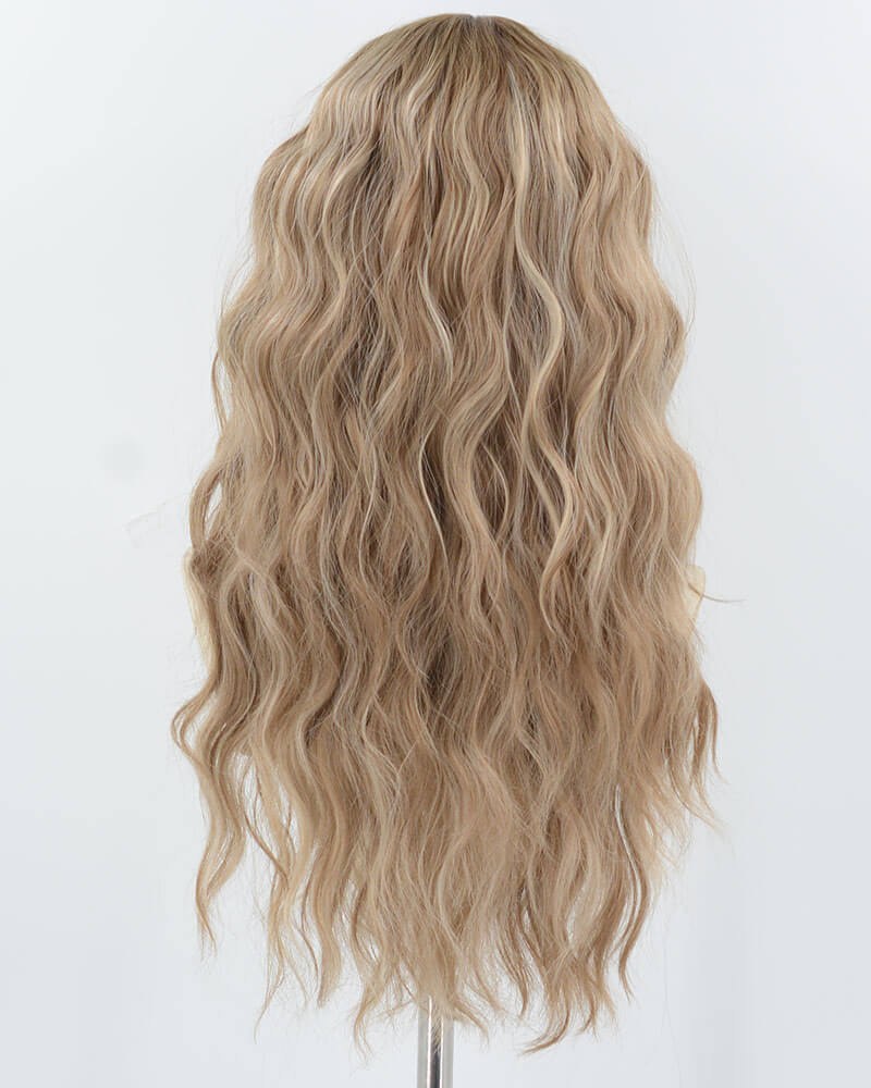Blonde Curly Synthetic Wig HW754 — view 3