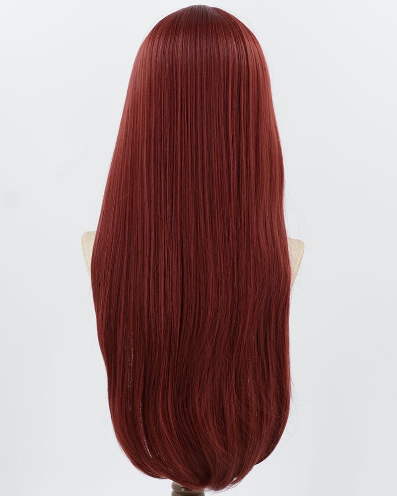 Long Red Synthetic Wig HW823 — view 3