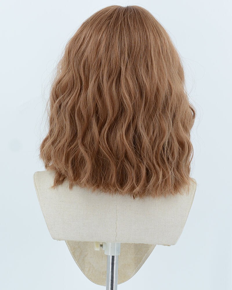 Brown Short Curly Synthetic Wig HW810 — view 3