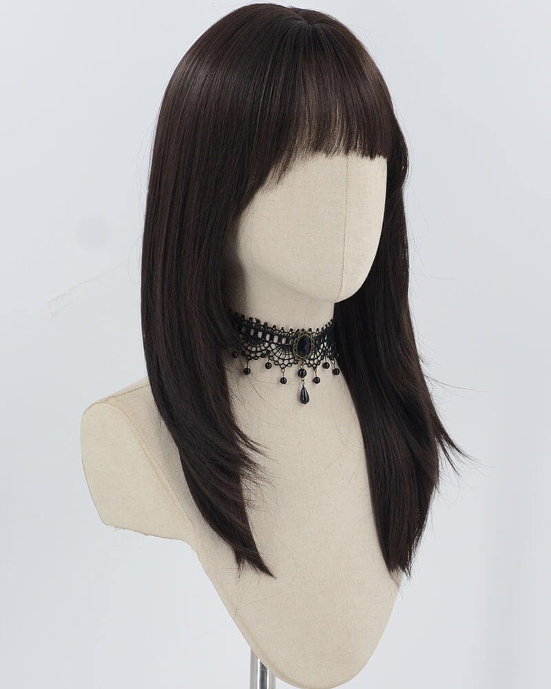 Natural Black Synthetic Wig HW663 — view 2