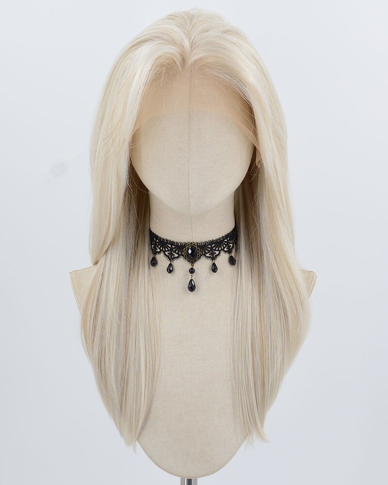 13*6 Blonde Brown Synthetic Lace Front Wig WW987 — view 1