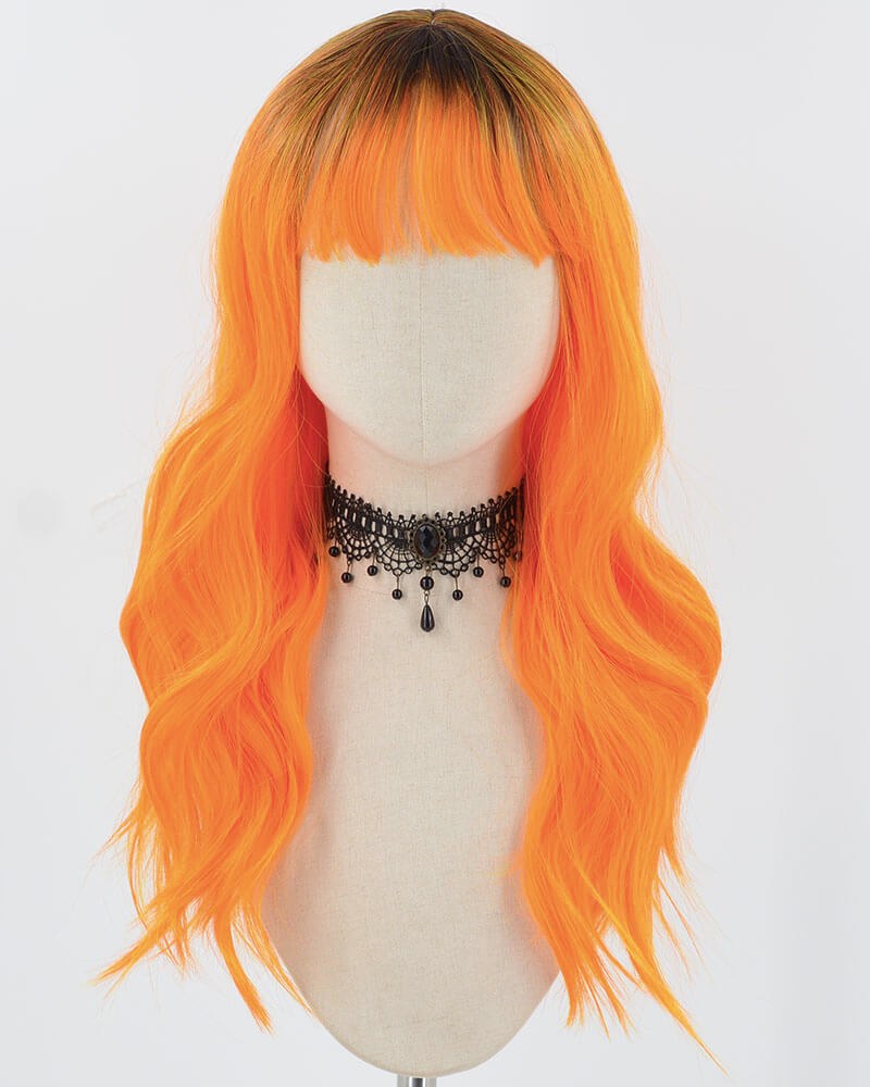 Ombre Orange Synthetic Wig HW640 — view 1