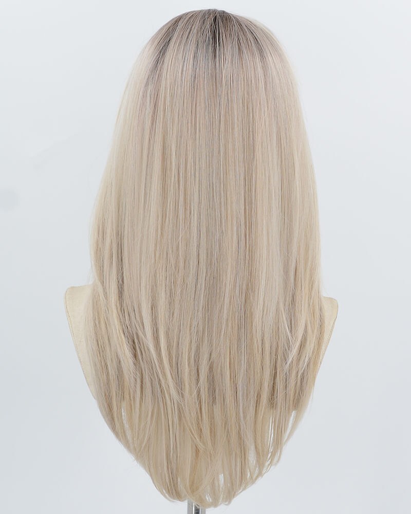 Ombre Blonde Synthetic Lace Front Wig WW1012 — view 3