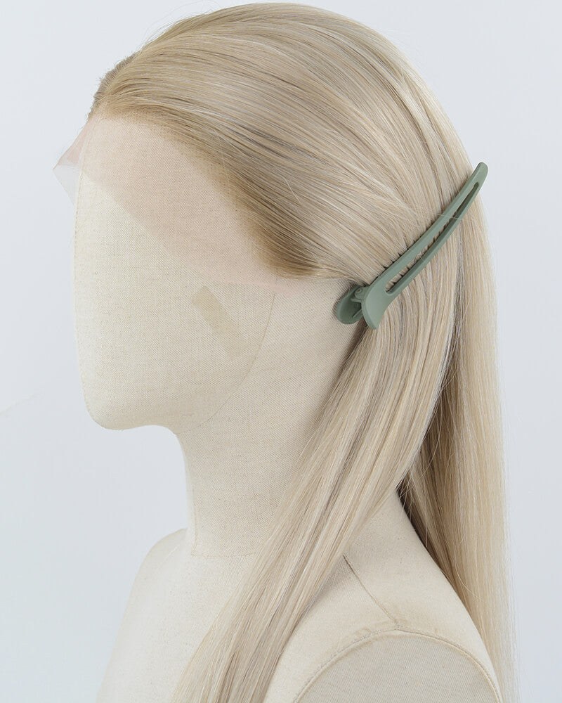 Ombre Ash Blonde Synthetic Lace Front Wig WW928 — view 4