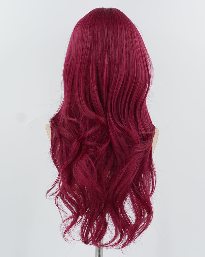Purple Red Synthetic Wig HW735 — view 3