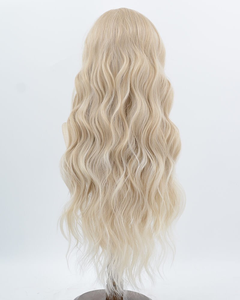 Blonde Long Synthetic Lace Front Wig WW1011 — view 3