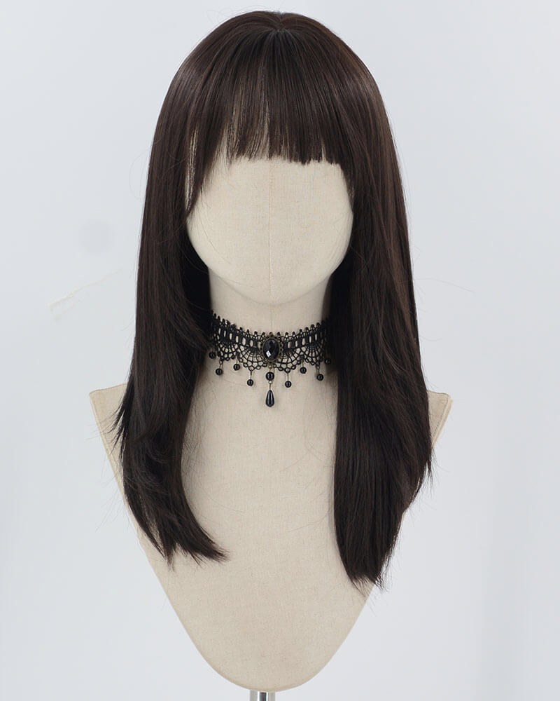 Natural Black Synthetic Wig HW663 — view 1