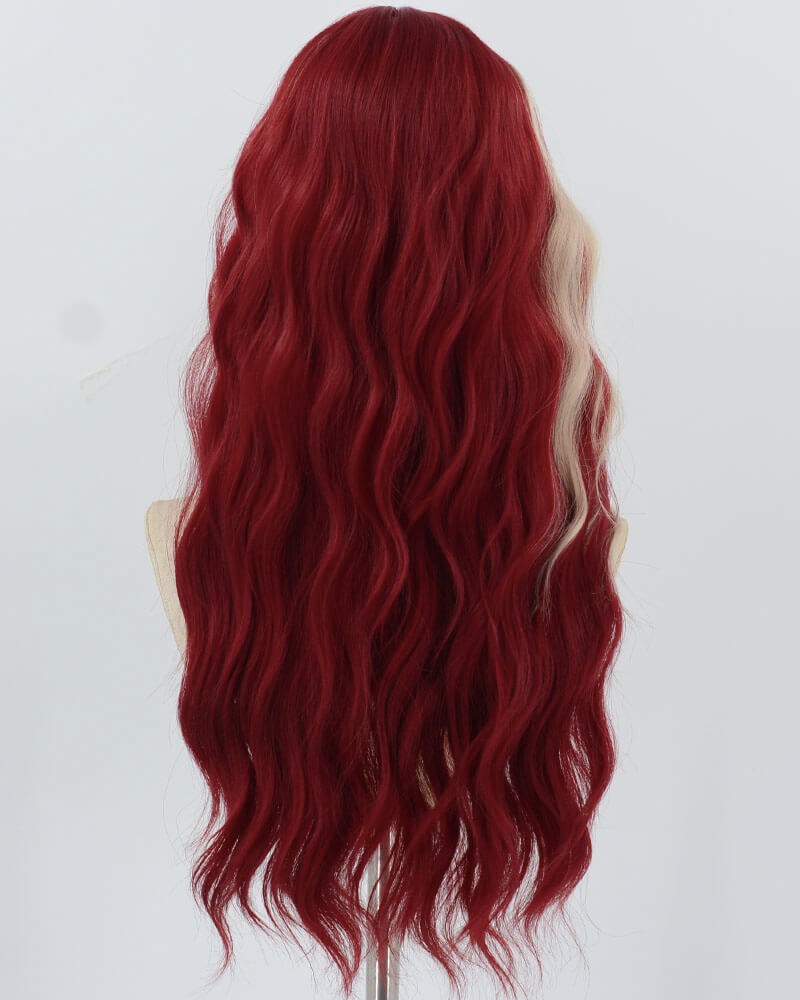 Red Blonde Synthetic Wig HW666 — view 3