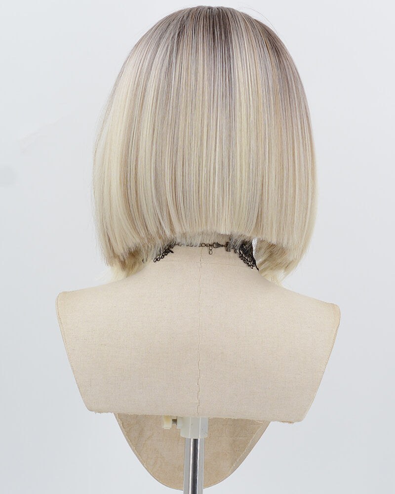 Ombre Blonde Bob Synthetic Lace Front Wig WW1009 — view 3