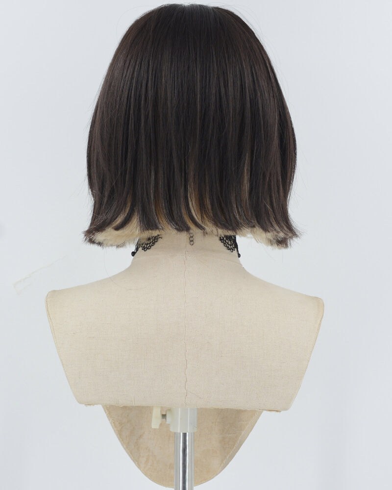 Black Blonde Short Synthetic Wig HW689 — view 3