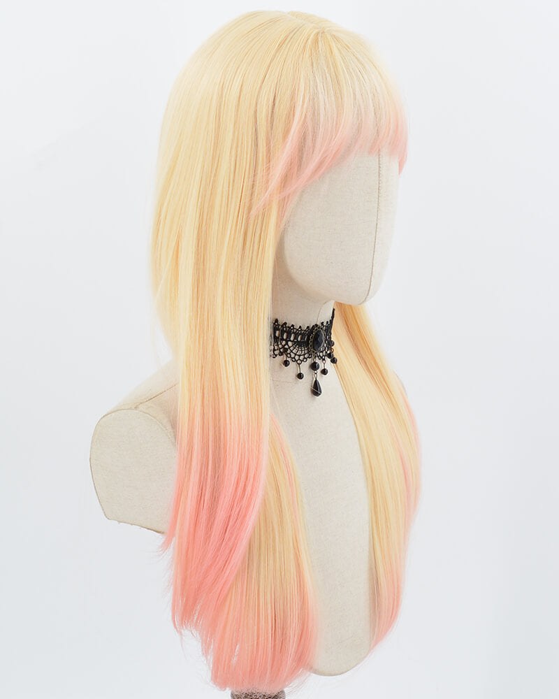 Pink Blonde Synthetic Wig HW814 — view 2