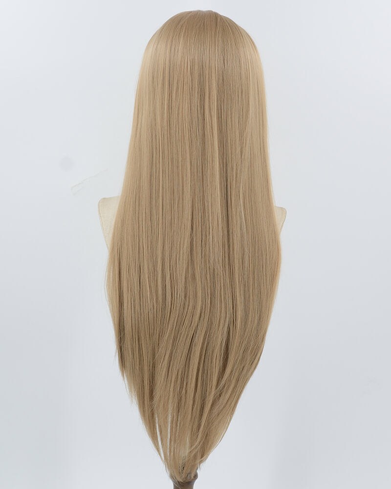 Blonde Long Straight Synthetic Lace Front Wig WW940 — view 3