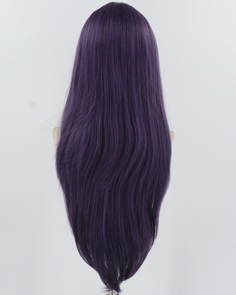 30inch Long Purple Synthetic Wig HW687 — view 3