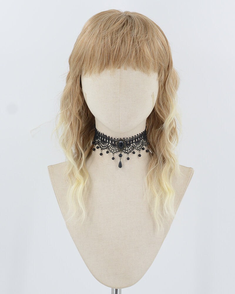 Brown Ombre Blonde Synthetic Wig HW707 — view 1