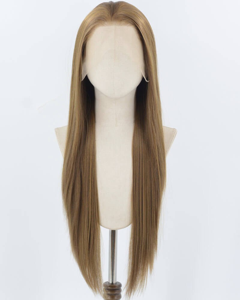 Brown Synthetic Lace Front Wig WW922 — view 1