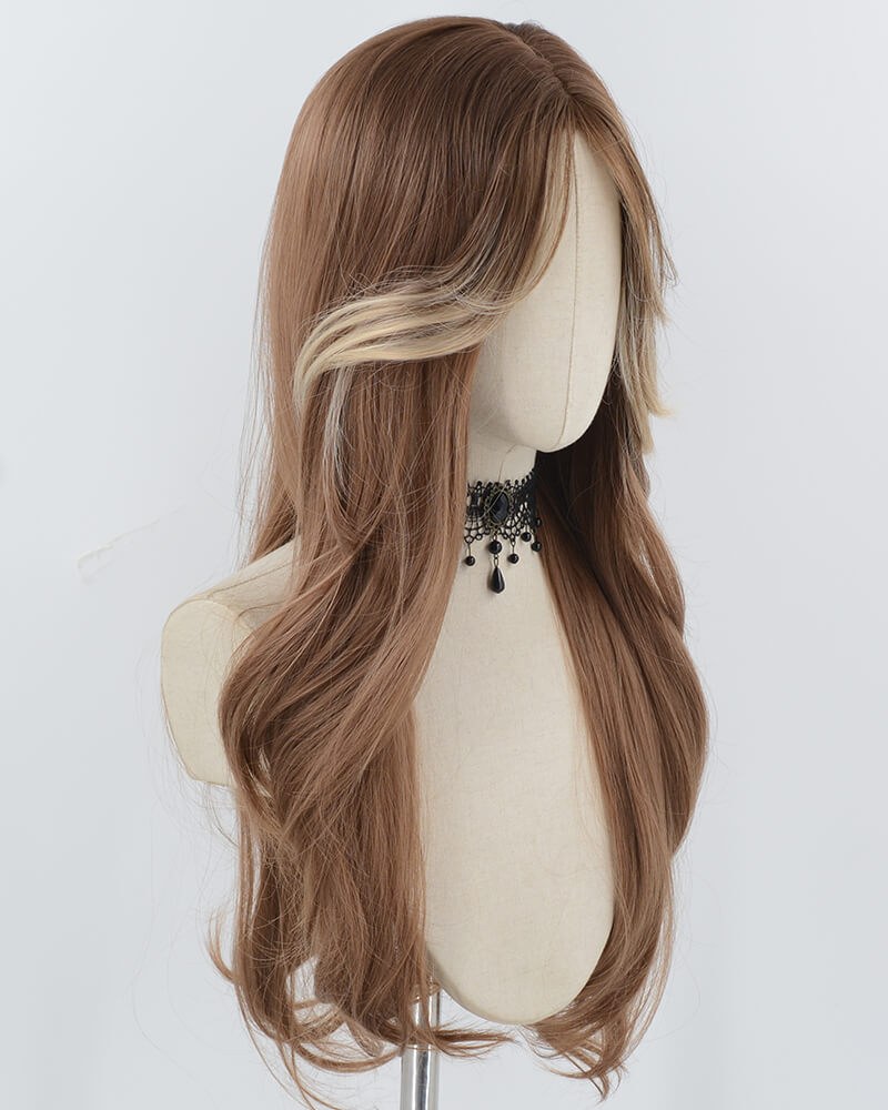Blonde Brown Synthetic Wig HW738 — view 2