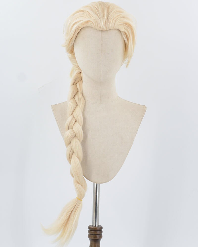 Long Blonde Elsa Cosplay Wig HW671 — view 1