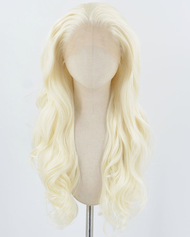 Blonde Wavy Synthetic Lace Front Wig WW899 — view 1